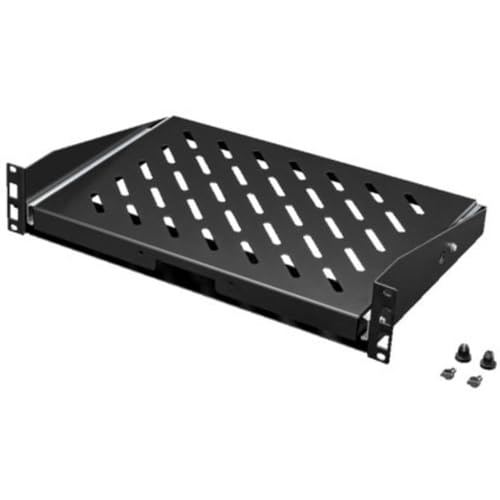 Rittal - Fondo Dritto Allungabile 2U 25 Kg Profondità 350 Mm Ral 9005