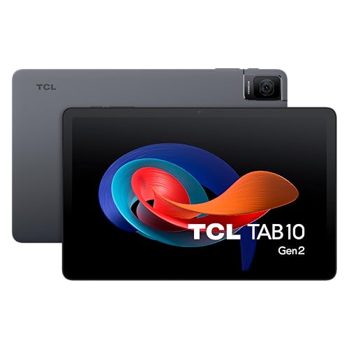 Tcl Tablet Touch Tab 10 Gen 2, Ram 4 Gb, 64 Gb, Grigio Scuro