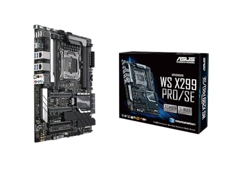 Asus Ws X299 Pro/Se 2066 Intel X299 Ddr4 S-Ata 600 Atx - Nero