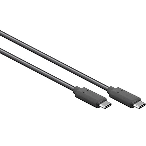 Goobay 38872 - Cavo Usb-C Usb 3.1 Generazione 2, 5A, 0,5 M, Colore: Nero