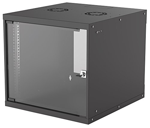 Intellinet 714808 48,26 Cm (19 Pollici) A Muro Basic Line 9 He 487 (H) X 540 (L) X 560 (P) Mm Flat Pack Classe Di Protezione Ip20 Nero