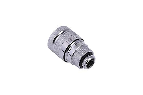 Alphacool 17439 Eiszapfen Schnellverschluss Kupplung G1/4 Ag - Chrome Watercooling Raccordi