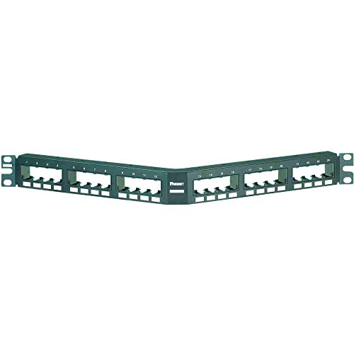 Panduit Cppa24Fmwbly Pannello Di Permutazione – Baia Di Ingresso (Nero, Acciaio Inox