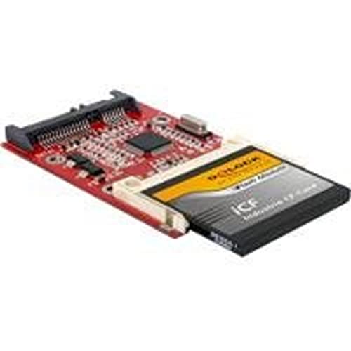 Delock Adaptador Sata Sata De 22 Pines - Tarjeta Cf I/Ii Interna