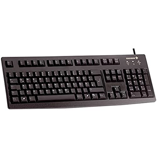 Cherry G83-6105Lunrd-2/02, Tastiera, Nero