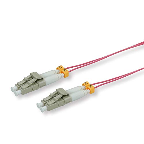 Rotronic 'Roline 21.15.9265 Cavo In Fibra Ottica Slim 50/125Μm Om4, Lc/Lc, 10 M Viola