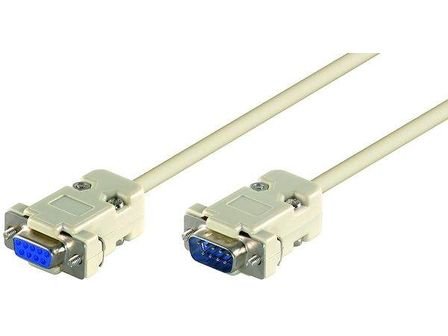 Goobay Cak D-Sub 500 9M/9F 5M Cavo Seriale