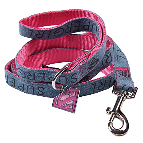 Cerdá Life'S Little Moments Correa Perro Pequeño De Naylon De 1,2 Metros - Licencia Oficial De Super Girl®