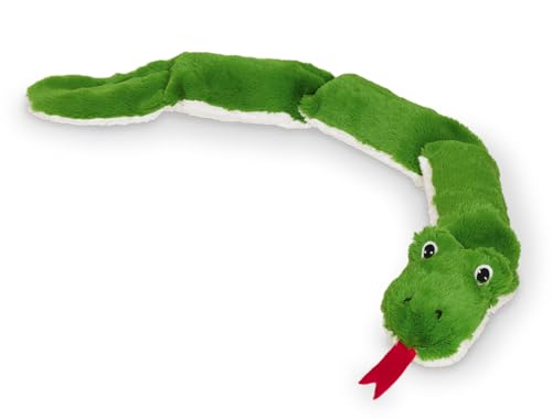 Nobby Squeaker Peluche Serpente Xl, 85 Cm, Verde