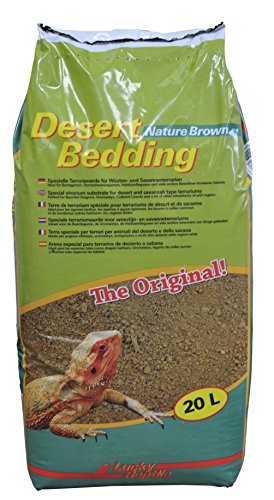 Lucky Reptile Db-20 Desert Bedding, 20 Litri, Substrato Per Terrari Del Deserto, Interrabile
