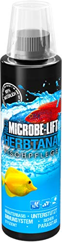 Microbe-Lift Herbtana – Immunostimolante Per Pesci In Tutti Gli Acquari Di Acqua Dolce E Marina, Prodotto Per La Cura A Base Di Erbe, Supporta E Raffo