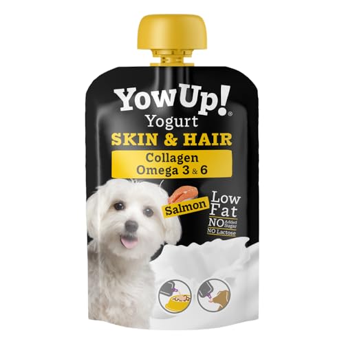 Yow Up Pouch Yogurt Cani Skin&Hair Box Display 10X 115Gr
