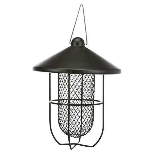 Trixie 55651 - Mangiatoia Per Arachidi Con Griglia Protettiva, In Metallo, 481 G