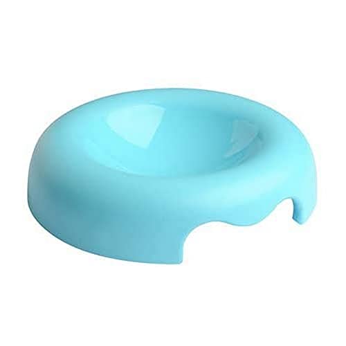 United Pets Kitty Piattino Ciotola Per Gatti, Eco-Friendly, Di Design, Made In Italy, Azzurro. Ciotolina Per Gatti