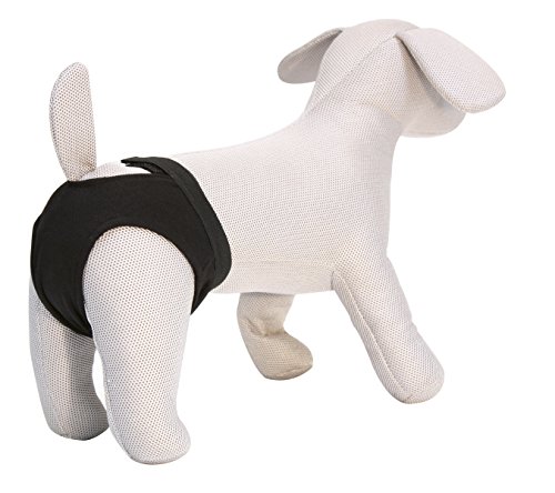 Croci Doggy Pants - Mutandina Igienica Lavabile Per Cani Femmine, Pannolino Igienico In Tessuto Per Cane, Mutande Mestruali, Taglia Xs, Ø30Cm