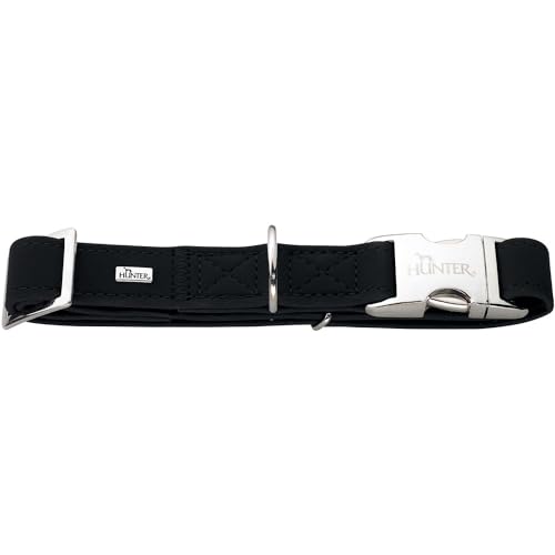 Hunter Collare Softie Alu-Strong, Mnero, Salilpelle