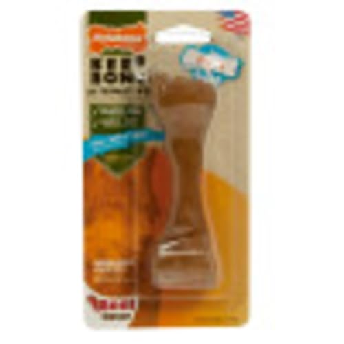 Nylabone Masticabile E Giocattolo Per L'Igiene Dentale Di Cuccioli In Dentizione, Osso Di Manzo, Al Sapore Di Manzo, Per Cuccioli Di Cane Fino - 11.00