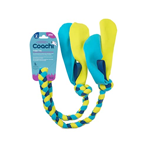 Coachi Tuggi Tug Per Cani, Tira E Molla, Robusto E Duraturo, Addestramento Con Ricompense Divertente, Richiamo, Stop A Morsi E Masticazione Eccessiva.