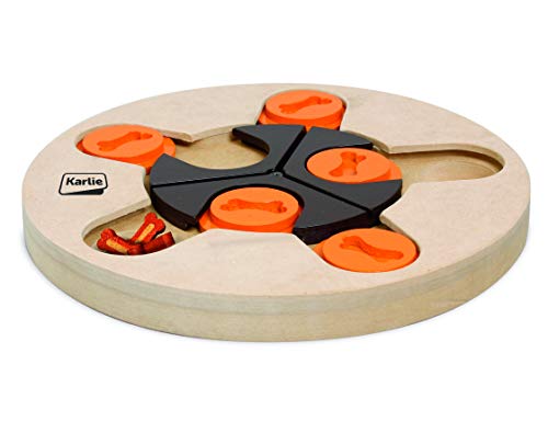 Flamingo Wooden Brain Train Hera - Giocattolo Per Cane, 25 Cm
