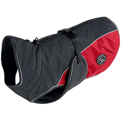 Hunter - Coat Uppsala Cozy 25 Cm Anthracite/Red - (65427)