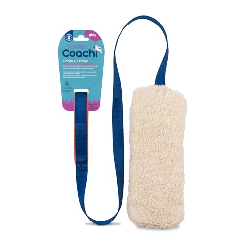 Coachi Chase & Crinkle, Tira E Molla, Morbido, Leggero, Sicuro E Divertente, Addestramento Con Ricompense, Richiamo, Agilità, Scoraggia Morsi E Mastic