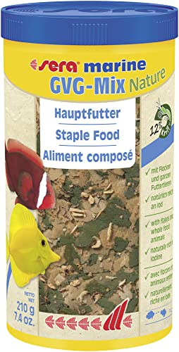 Sera Marin Gvg Mix Nature Il Mare Naturali Di Acqua Perdite Erbissen Senza Coloranti E Conservanti