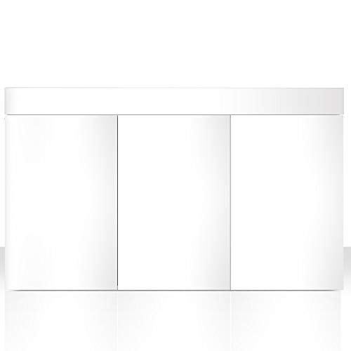 Amtra Station 120 - Mobile Acquario In Legno Di Colore Bianco, 120X50X80 Cm - Supporto Robusto In Stile Classico Ed Essenziale Per Avere Un Kit Access