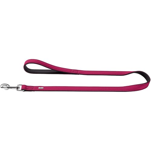 Hunter Guinzaglio Softie, 20/100Lampone/Nero, Salilpelle