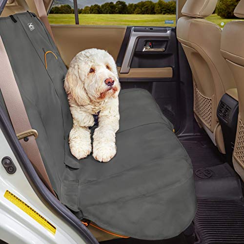 Kurgo Copri Sedile Auto Impermabile Cane – Telo Auto Per Cani A Vestibilità Universale – Accessori Cani Disponibili In Nero, Cachi E Grigio