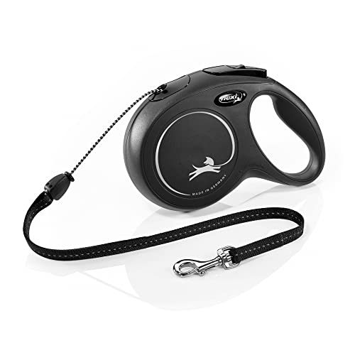 Flexi - Bobina Classic Cord - 8 Metri A 20 Kg - Nero
