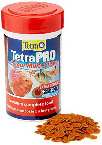 Tetra Pro Colour Multi-Crisps 100 Ml - Mangime Completo Di Qualità Superiore Con Valori Nutrizionali Eccellenti, Concentrato Di Pigmenti Extra Esalta