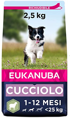 Eukanuba Cibo Secco Per Cani Per Cuccioli In Crescita - Ricco Di Agnello E Riso - 2,5 Kg