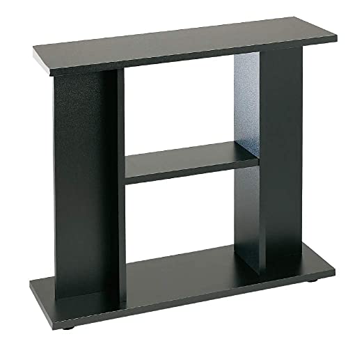 Amtra System 80 - Mobile Acquario In Legno Di Colore Nero, Dimensioni 80 X 32 X 70 Cm - Supporto Robusto In Stile Classico Ed Essenziale Per Avere Un