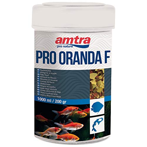 Amtra Pro Oranda Flake 1000 Ml 200Gr - 1 Bottle