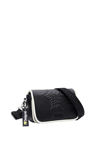Desigual Aquiles Z Gales, Accessories Pu Across Body Bag Donna, Nero