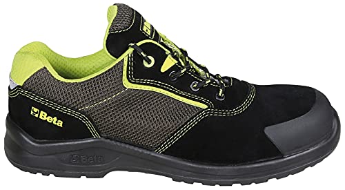Beta 7223Pek 40 - Scarpe Antinfortunistiche Flessibili, Scarpe Da Lavoro Leggere, Tomaia In Pelle Scamosciata Con Inserti In Mesh Ad Alta Traspirazion