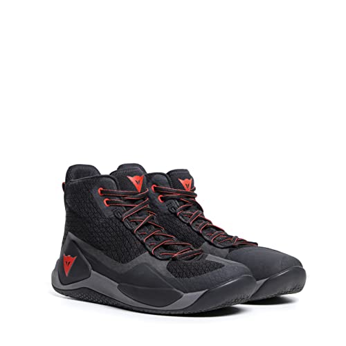 Dainese, Atipica Air 2 Shoes Uomo, Black Red Fluo, 42 Eu