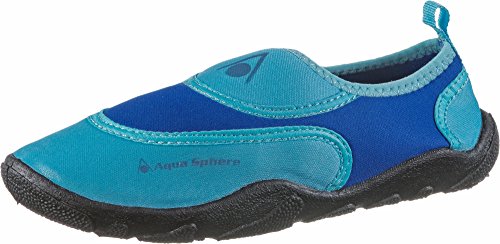 Aqua Sphere Muta Da Surf Acqua Spiaggia Scarpa, Bambini, Neoprene Water, Blu/Azzurro, 20