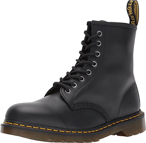 Dr. Martens 1460 Smooth, Stivale Alla Caviglia Unisex-Adulto, Nero, 44 Eu