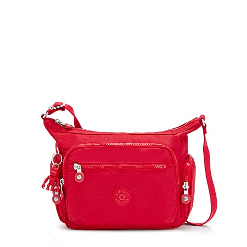 Kipling Gabbie S, Borsa A Tracolla, Donna, Red Rouge, Taglia Unica