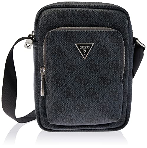 Guess Vezzola Smrt Top Zp, Borsa Uomo, Bla, 14X20X4 Cm