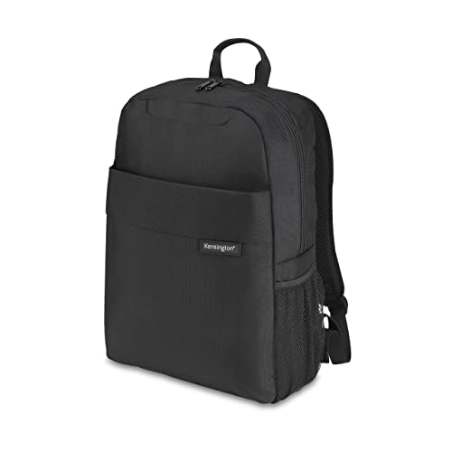 Kensington Simply Portable Lite Zaino Per Laptop Con Cinghie E Schienale Imbottiti, Tessuto A Rete Traspirante E Comode Tasche, Adatto A Laptop Fino A
