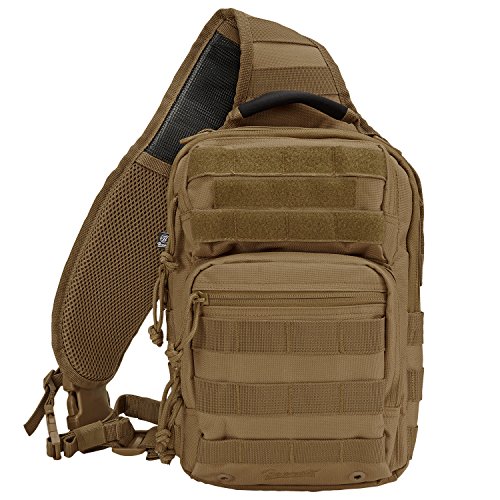 Brandit Us Cooper Sling Pack Medium, Unisex, Camel, M