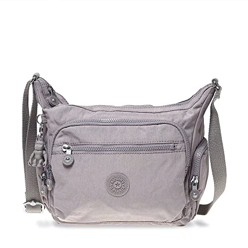 Kipling Gabbie S, Borsa A Tracolla, Donna, Grigio, Taglia Unica