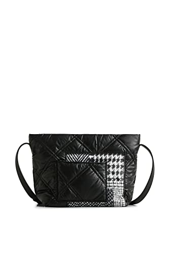 Desigual Bag, Borsa After Dark Calpe 2000 Black Donna, Nero, Einheitsgröße