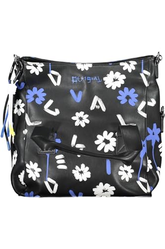Desigual Bag, Borsa Margy_Loverty 2.0 2000 Black Donna, Nero, Einheitsgröße
