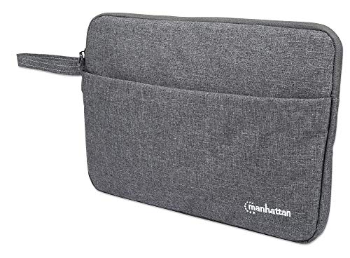 Manhattan Grigio 439916 Custodia Per Notebook 14.5" Seattle Unisex, 30 X 27 X 3 Cm