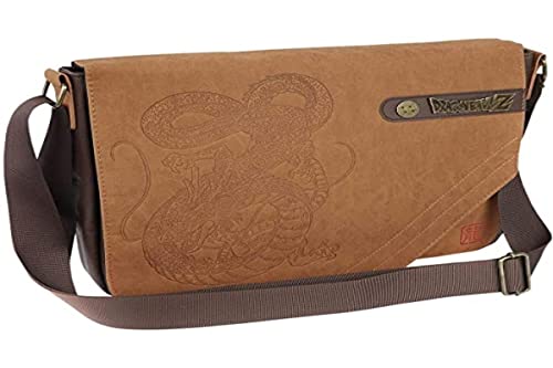 Sconosciuto Vinyl Laptop Bag, Borsa A Tracolla Unisex-Adulto, Marrone, 35527Cm