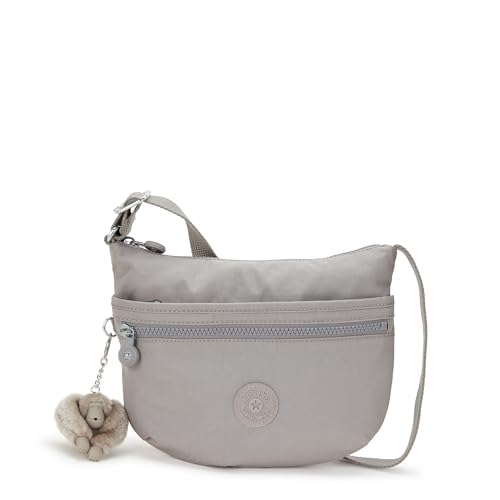 Kipling Arto S, Crossbody Unisex-Adulto, Grigio, 3X25X21 Cm