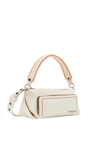 Desigual Bag_Prime Urus Maxi, Accessori In Poliuretano Donna, Bianco